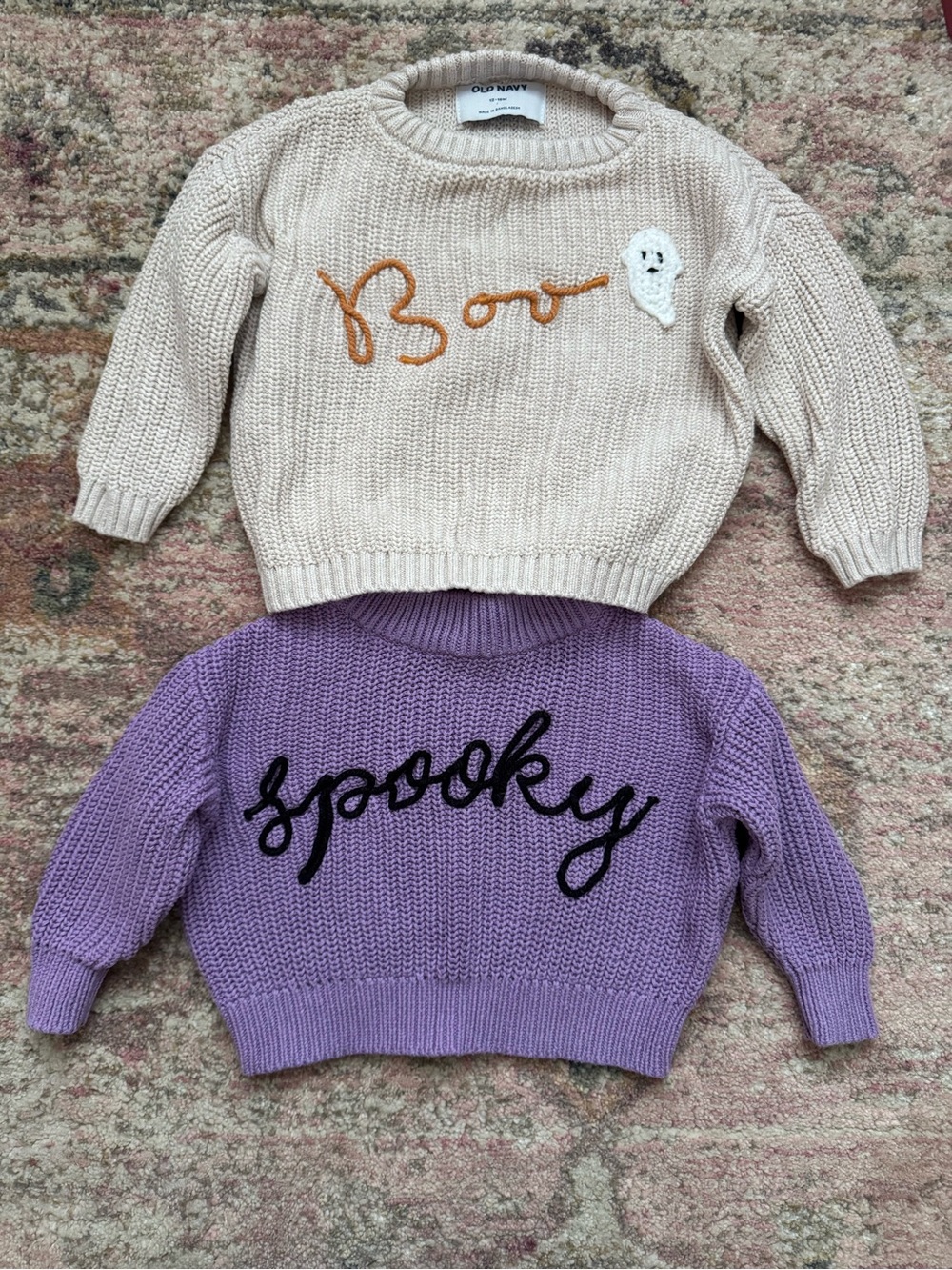 Old navy Halloween sweaters